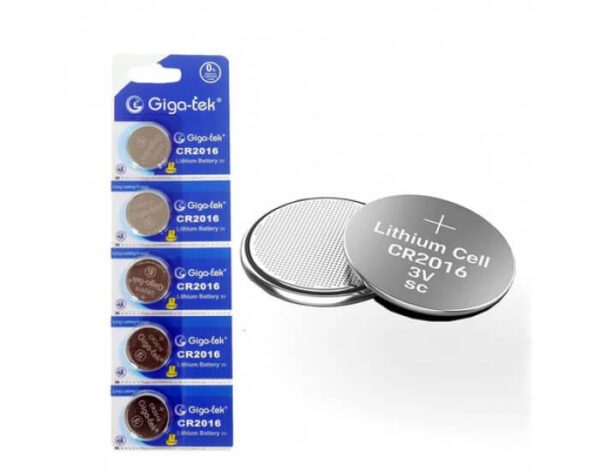 CMOS BATTERY ( 3V ) CR2016 GIGATEK