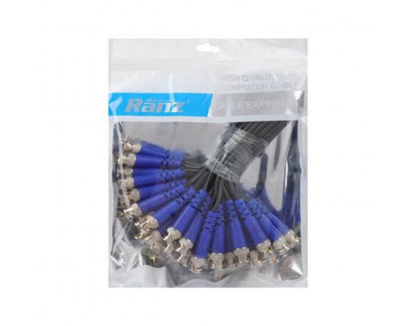 RANZ BNC CONNECTOR WIRE (BLACK)