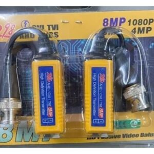 VIDEO BALUN FOR CCTV CAMERA 8MP SCREWLESS PAIR