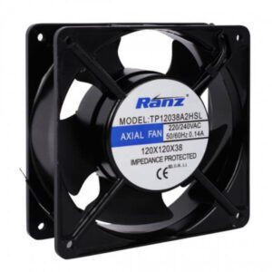 RACK FAN 4" WITH LEAD AND HARDWARE Ranz