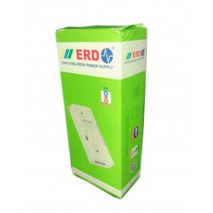 ERD CCTV POWER SUPPLY 4CH FIBER PS30T (SINGLE OUTPUT) 12V/5A (FOR 4 CAMERA)