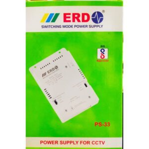 ERD CCTV POWER SUPPLY 16CH FIBER PS33 (DUAL OUTPUT)
