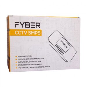 FYBER CCTV POWER SUPPLY 4CH METAL (SINGLE OUTPUT) 12V/4A