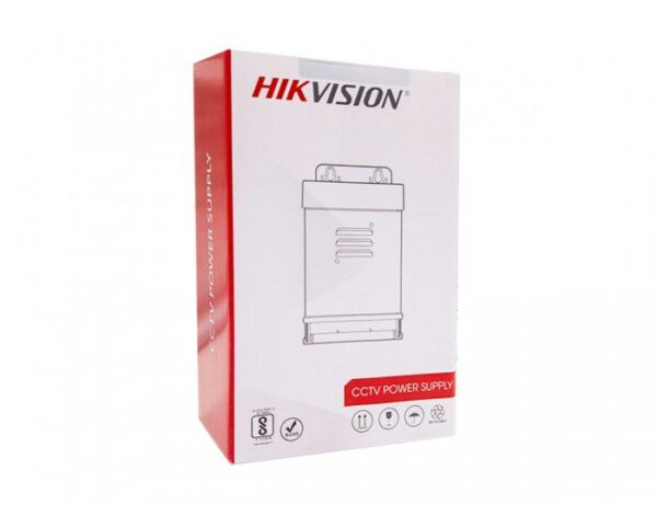 HIKVISION CCTV POWER SUPPLY 4CH METAL (SINGLE OUTPUT) 12V/5A