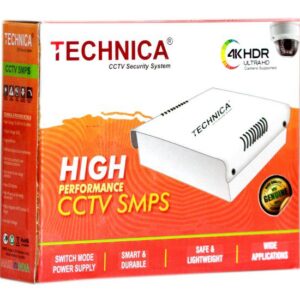 TECHNICA CCTV POWER SUPPLY 16CH METAL (SINGLE OUTPUT) 12V/20A