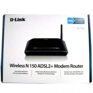 DLINK MODEM + ROUTER 2730U 150 MBPS