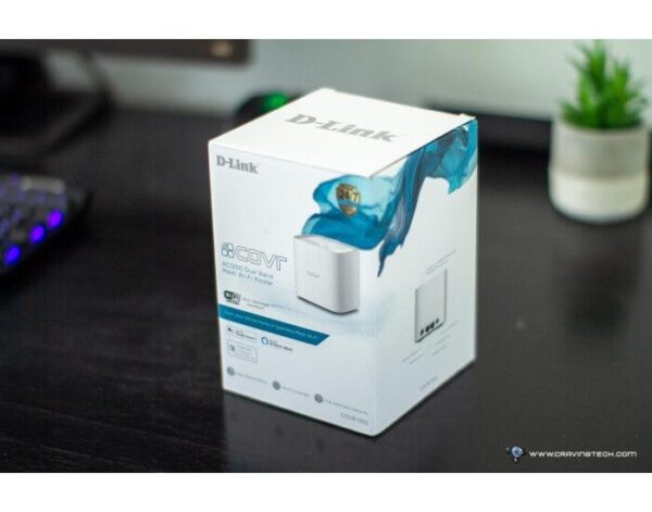 DLINK WIRELESS ROUTER DUAL BAND (COVR 100) MESH WIFI 1200 MBPS