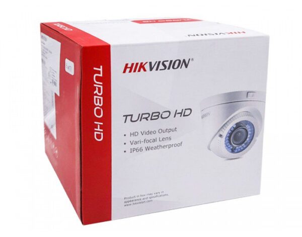 HIKVISION DOME 1MP (5AC0T VFIR3F) 2.8MM TO 12MM VARI FOCAL CAMERA