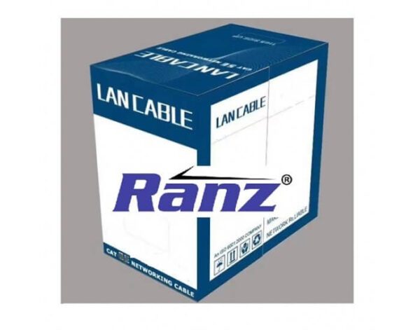 RANZ LAN CABLE CAT6 100M (ALLOY) GRAY