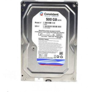 CONSISTENT PULLOUT INTERNAL HARD DISK 500GB SATA (2 YEAR) DESKTOP