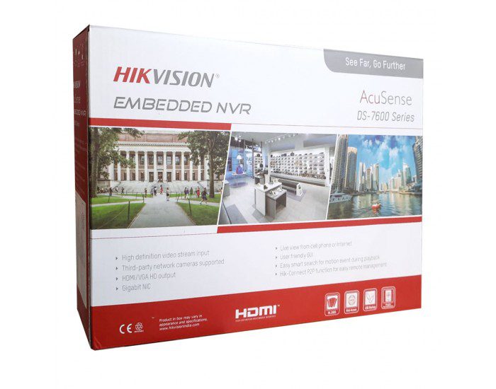 HIKVISION IP NVR 16CH (DS 7616NXI K2) WITH ACUSENSE 4K