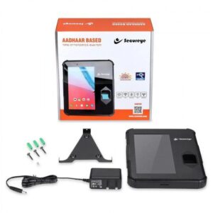 SECUREYE BIOMETRIC SAB220 AADHAR BASED TABLET 4G TIME
ATTENDENCE MACHINE