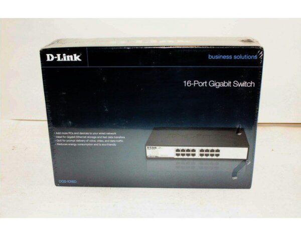DLINK 16 PORT GIGA SWITCH DGS 1016D (METAL)