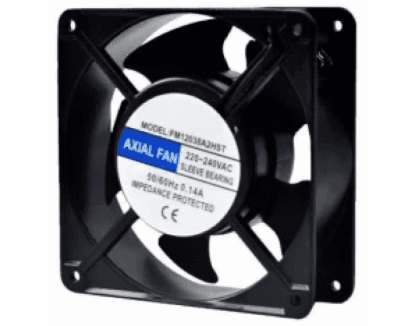 RACK FAN 4" WITH LEAD AND HARDWARE