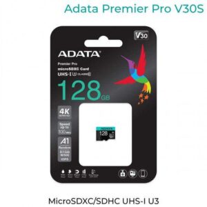 ADATA MICRO SD 128GB V30 5 YEARS