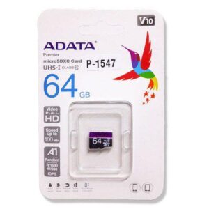 ADATA MICRO SD 64GB V10 (5 YEARS)