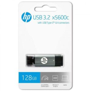 HP PENDRIVE 128GB OTG TYPE C X5600C 3.2 USB