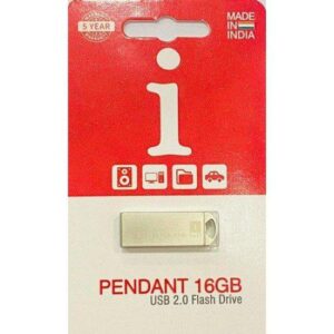IBALL PENDRIVE 16GB 2.0 METAL PENDANT