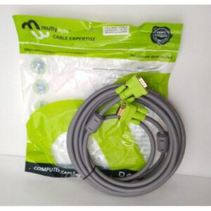 MULTYBYTE VGA CABLE 5M CABLE (3+6) RGB