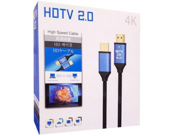 RANZ HDMI CABLE 3M 4K 30HZ 1080P WITH ETHERNET 10.2GB/S SPEED