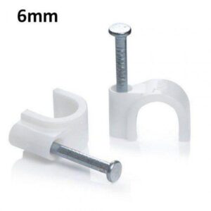 CABLE CLIP 6MM (PACK OF 100)