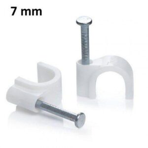 CABLE CLIP 7MM (PACK OF 100PCS)