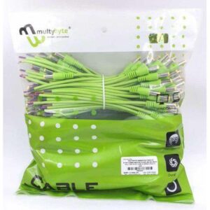 DC CONNECTOR WIRE (MALE) GREEN