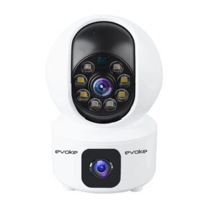 Dual Lens 360 Degree WiFi CCTV Camera