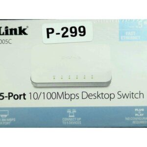 DLINK DESKTOP SWITCH 5 PORT (DES 1005) NORMAL