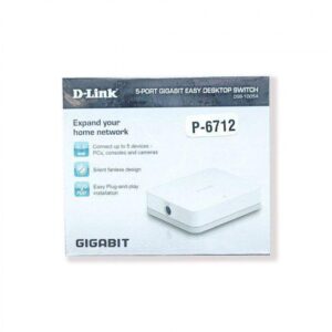 DLINK DESKTOP SWITCH 5 PORT GIGA (DGS 1005A)