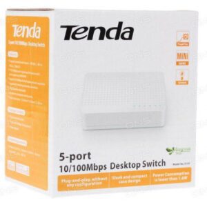 TENDA DESKTOP SWITCH 5 PORT (S105) NORMAL