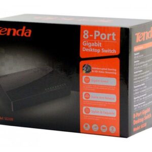 TENDA DESKTOP SWITCH 8 PORT GIGA (SG108)