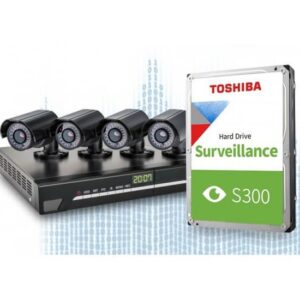TOSHIBA SURVEILLANCE HARD DISK 6TB S300