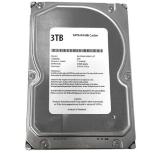 3 TB Hard Disk Internal Surveillance Systems