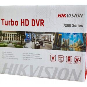 HIKVISION 16CH ACUSENSE DVR 2MP 2 SATA (7216HQHI M2 FA) METAL