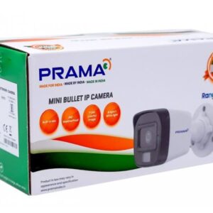 PRAMA IP BULLET 4MP (140D3 LIUD2) 4MM BUILT IN MIC WITH DUAL LIGHT