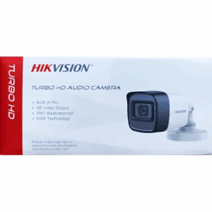 Hikvision 5MP Regular HD Bullet Camera 3.6mm With Audio (DS-2CE16H0T-ITPFS)