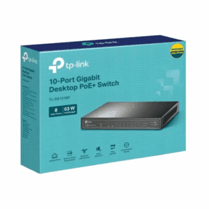 TP-Link Poe Switch 8 Port (8 GE + 1 GE + 1 SFP Port) TL-SG1210P
