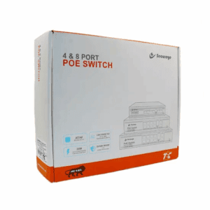 Secureye Poe Switch 8 Port (8 FE + 2 FE Port) S-8FE-2UE-LD-NB
