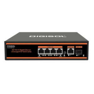 Digisol Poe Switch 4 Port 78w (4GE + 1GE + 1 Giga SFP) DG-GS1006PF-B