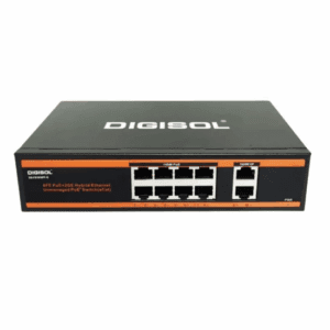 Digisol Poe Switch 8 Port 150w (8FE + 2GE) DG-FS1010PF-G