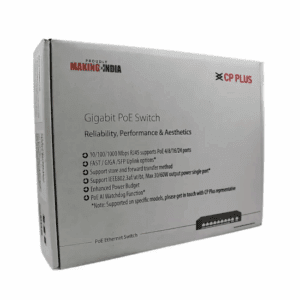 CP-Plus Poe Switch 8 Port (8 GE + 2 GE Port) CP-DNW-GPU8G2-96-V4