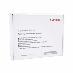 CP-Plus Poe Switch 8 Port (8 GE + 2 GE + 2 SFP Port)
