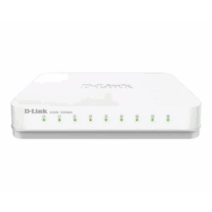 D-Link 8 Port Gigabit Lan Desktop Switch 10/100/1000 Mbps DGS 1008
