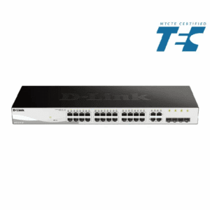 D-Link 28 Port Gigabit Smart Managed Lan Desktop Switch 10/100/1000 Mbps DGS-1210-28