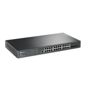 TP-Link 24 Port Gigabit Lan L2+ Managed Switch With 4 SFP Ports 10/100/1000 Mbps TL-SG3428