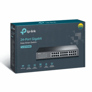 TP-Link 24 Port Easy Smart Gigabit Rack Mount Lan Desktop Switch 10/100/1000 Mbps TL-SG1024DE