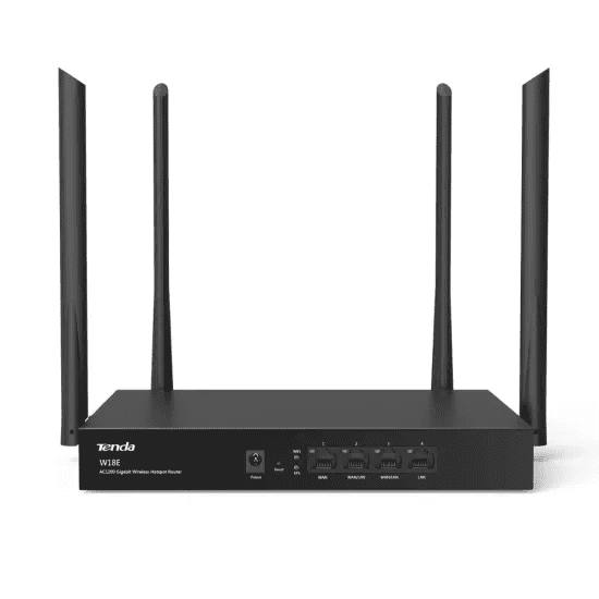 Tenda W18E AC1200 Dual Band Gigabit Enterprise Wireless Router Load Balancer