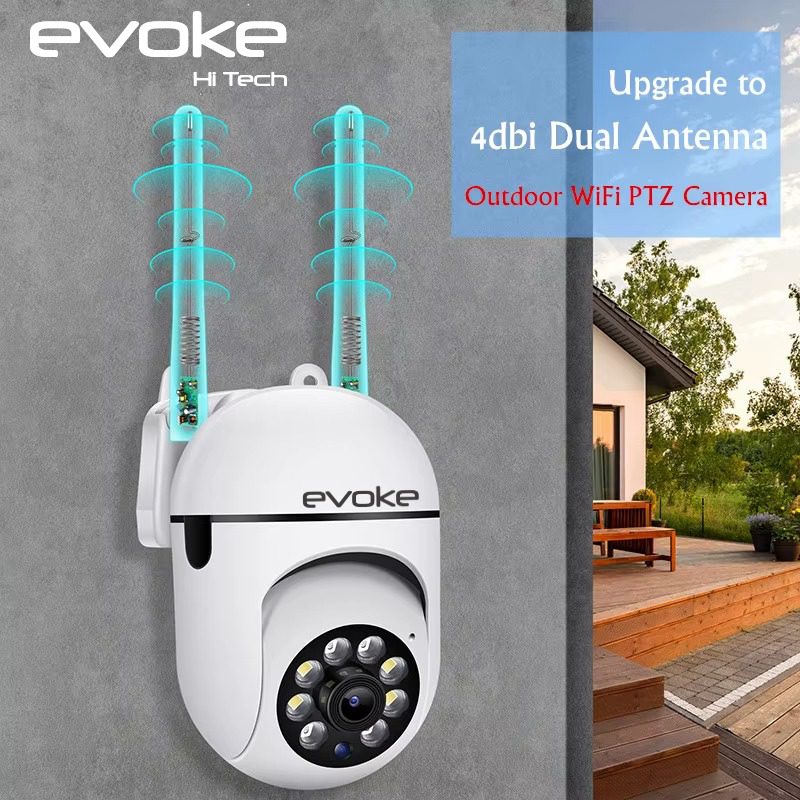 3MP Dual Lens WiFi PTZ Camera with Dual Antenna