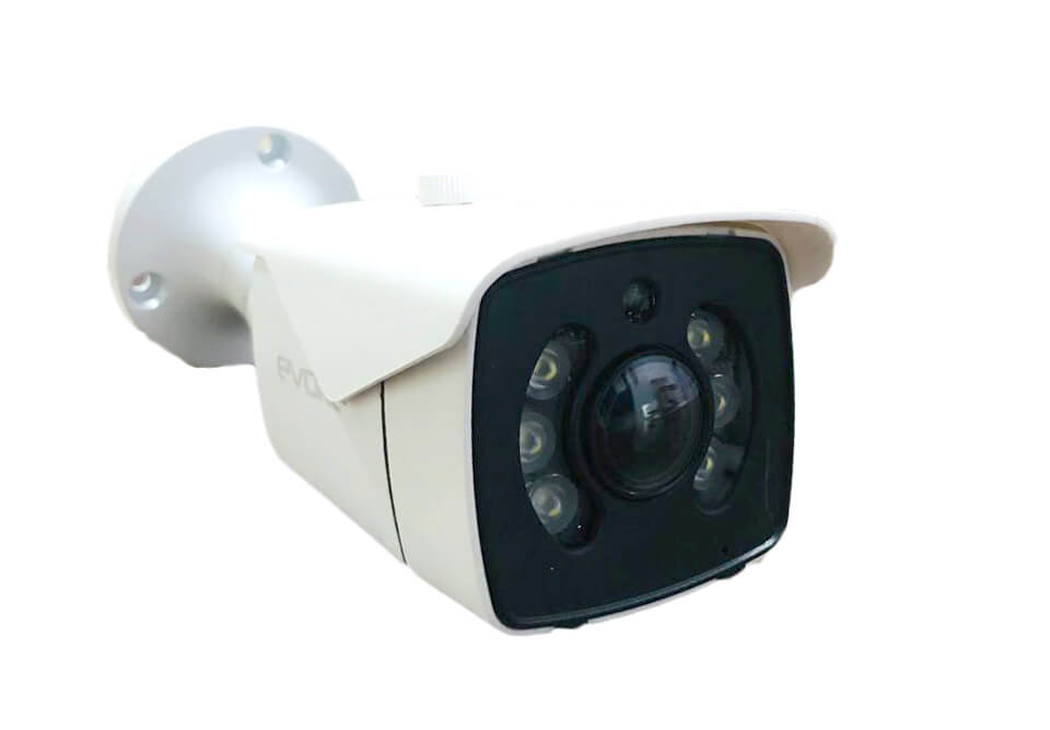 Evoke 5MP IP Fish Eye Color Night Vision Bullet Camera with Audio